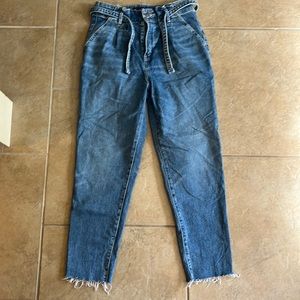 Hollister ultra high rise mom jeans
